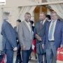 La délégation de la SADC conduite par le Dr. Leonardo Simão et M. Nuno Thomas.